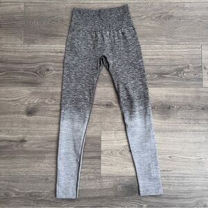 LULULEMON Balance & Resist Tights Size 2 Gray Ombre 25" Inseam High Rise Workout